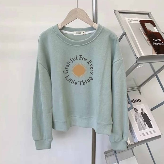 Sweater Wanita Termurah Keren Berkualitas - Grateful Sweater Wanita