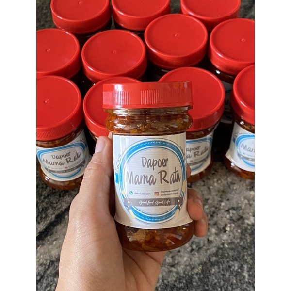 

sambel ebi khas mama ratu