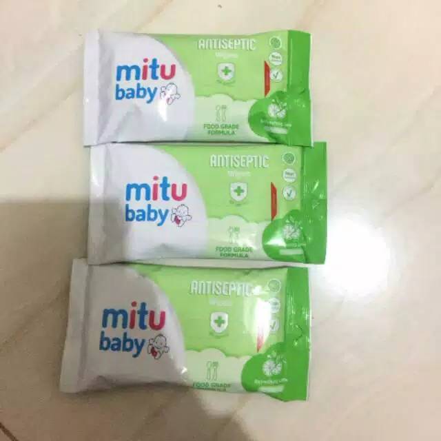 MITU BABY TISSUE ANTISEPTIK ISI 10sheets