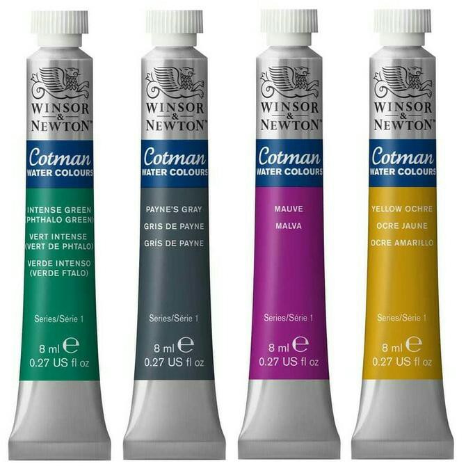 

[BISA BAYAR DITEMPAT] winsor & newton cotman water colours 8ml