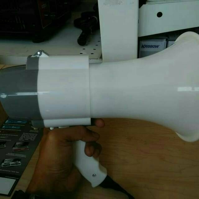 Krisbow Toa Megaphone 10w - Pengeras Suara Dengan Sirine bn17