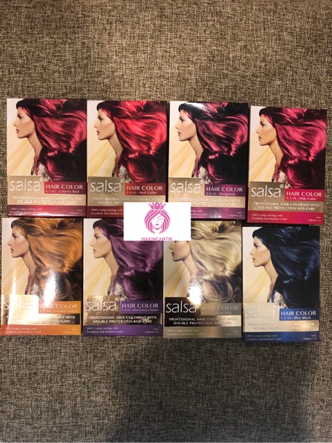 Salsa Hair Color/ Pewarna Rambut Semir Salsa