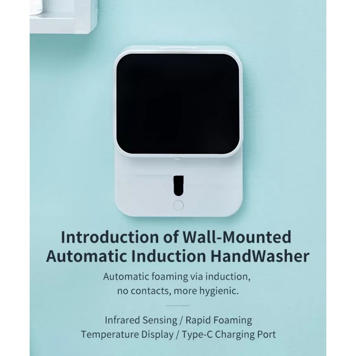 47 MONCLIQUE X5 - Wall Mounted LED Display Hand Wash Auto Foaming Machine