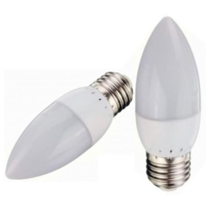 Diskon Bohlam Lampu Lilin Cabe Led Candle Hias 3Watt E27 Not Philips Putih Terbaru