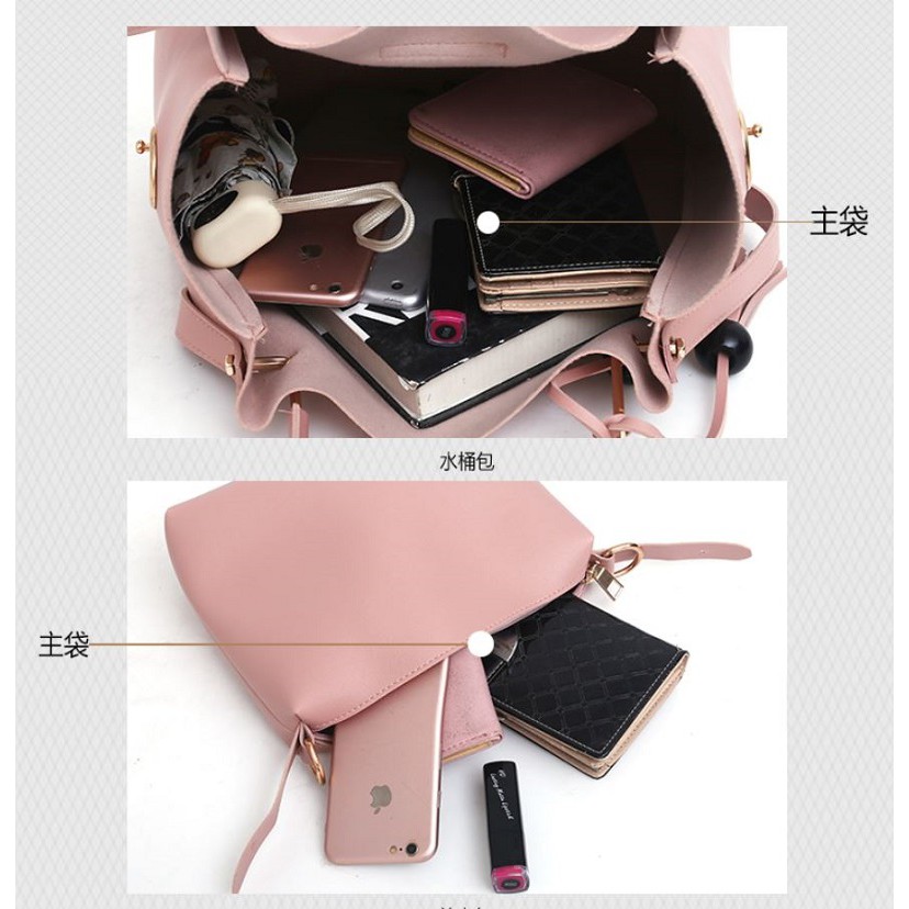 (COD) Vyctoria VOS3015 Tas Selempang Wanita 3in1 Fashion Import Promo BQ1889 BTH3015 GT1603 CR7210 LT1205 1889 1205 1603 7210 3015