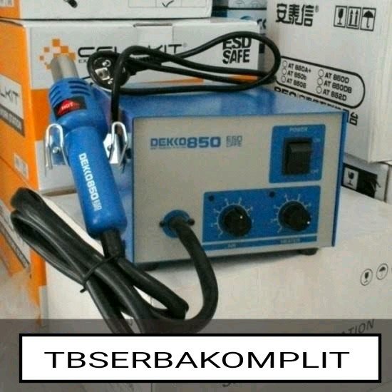 DEKKO 850 SOLDER UAP SMD REWORK STATION HOT AIR BLOWER Ori Original Asli Dekko Korea