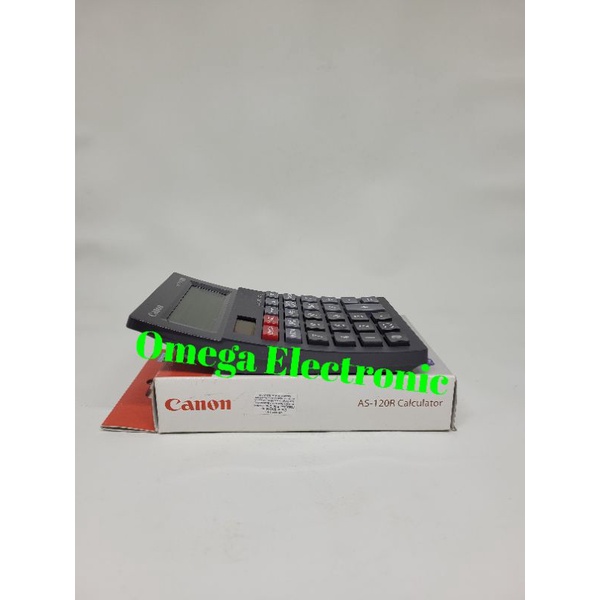 Canon AS-120R Calculator - Kalkulator Desktop Check Correct Cek Ulang AS 120R AS 120 R