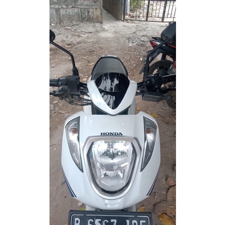 Visor Honda Genio Model Asli Kualitas Terbaik Dan Free Double Tape 3m Sudah Pnp Punya