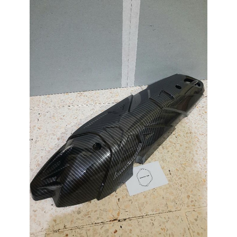 Cover Knalpot New Nmax 2020 , Tutup Knalpot Nmax 2020 Nemo carbon