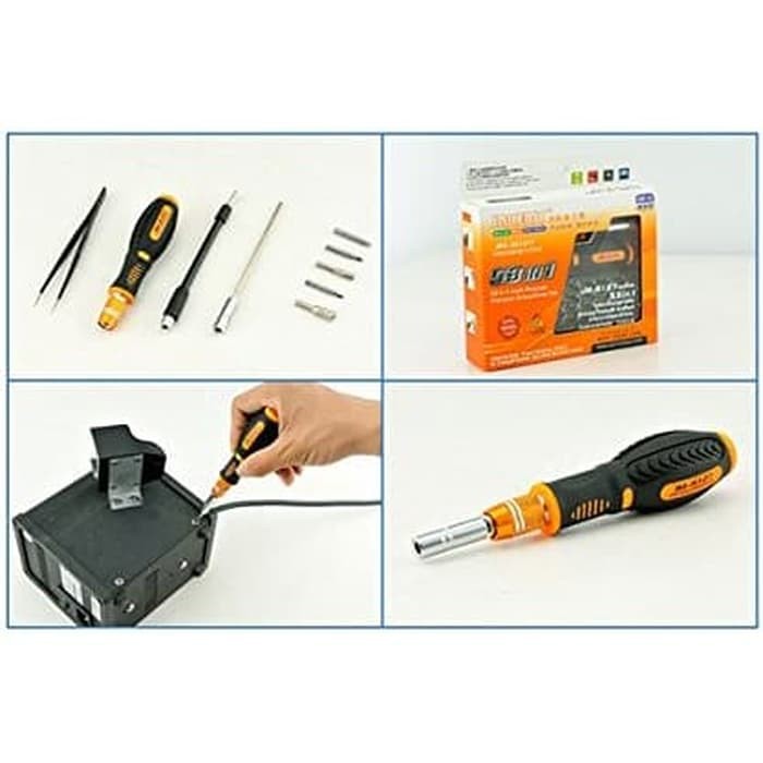 Jakemy 53 in 1 Precision Screwdriver Repair Tool Kit - JM-8127 - Hitam