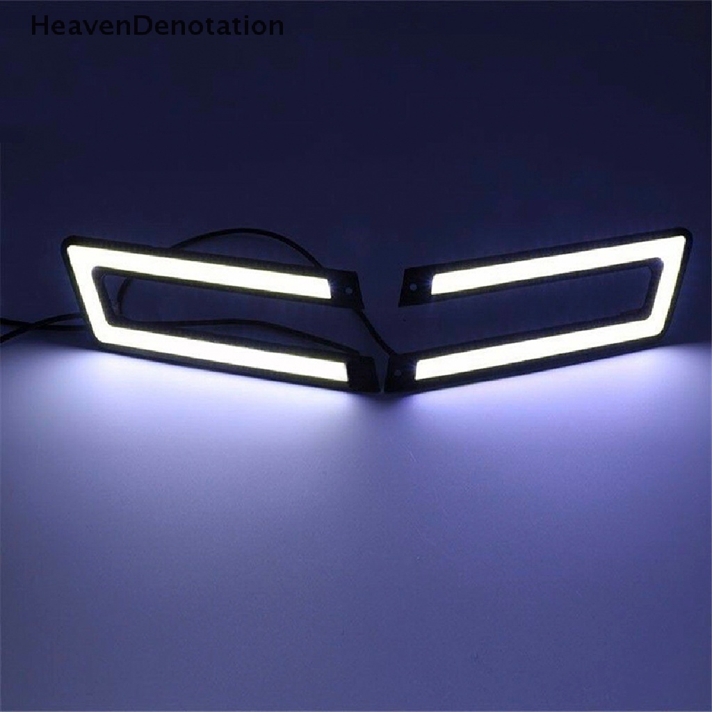 [HeavenDenotation] 1PC U-Shaped 12V LED COB Car Auto DRL Driving Daytime Running Lamp Fog Light