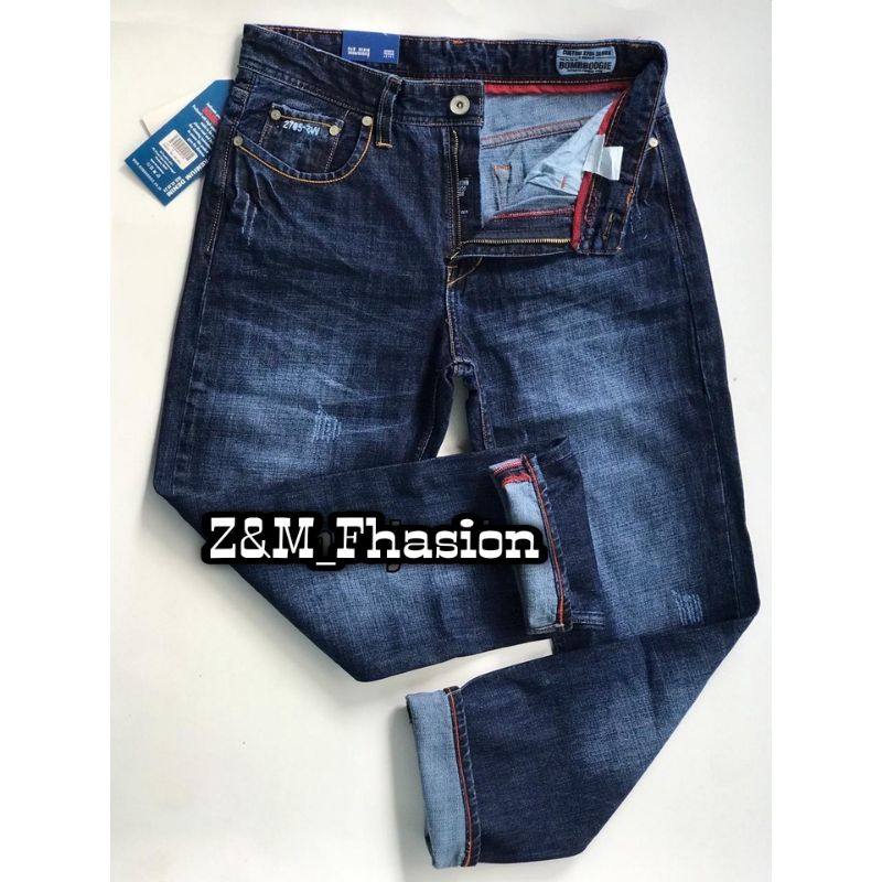 Celana Jeans Standart Bomboogie-Celana Original Pria-Celana Reguler Bomboogie Pria Terbaru