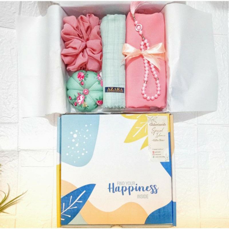 Hampers Idul fitri Hijab Kado Ulang Tahun Hijab Lebaran