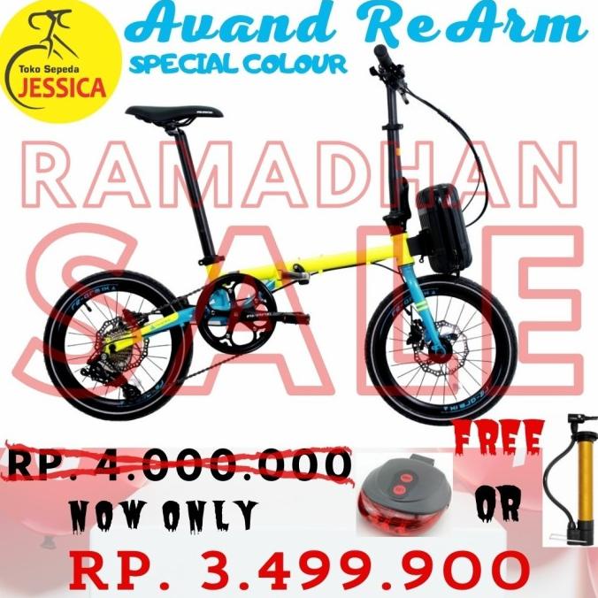 Sepeda Lipat 16 Avand Re Arm IX