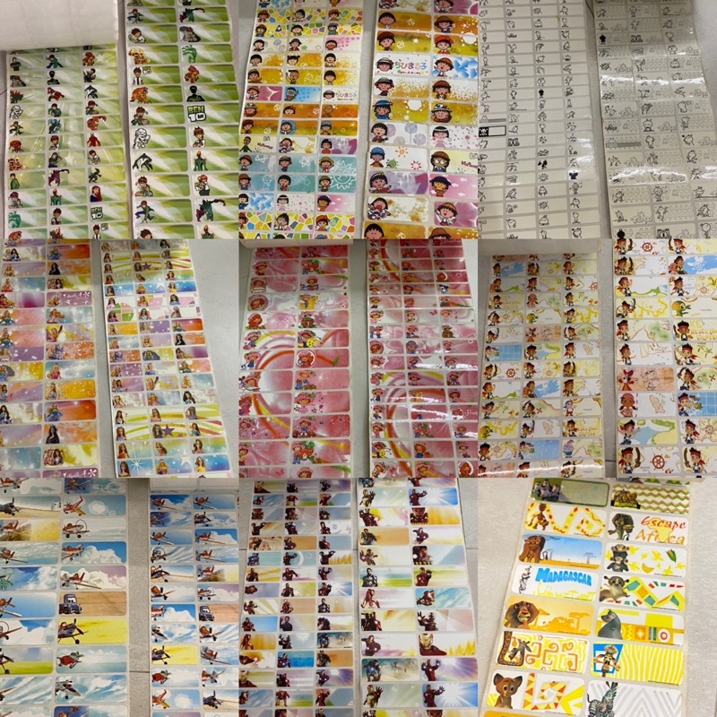 

SALE 4800 pcs ROLL STIKER ANTIAIR WATERPROOF STICKER ANTI AIR