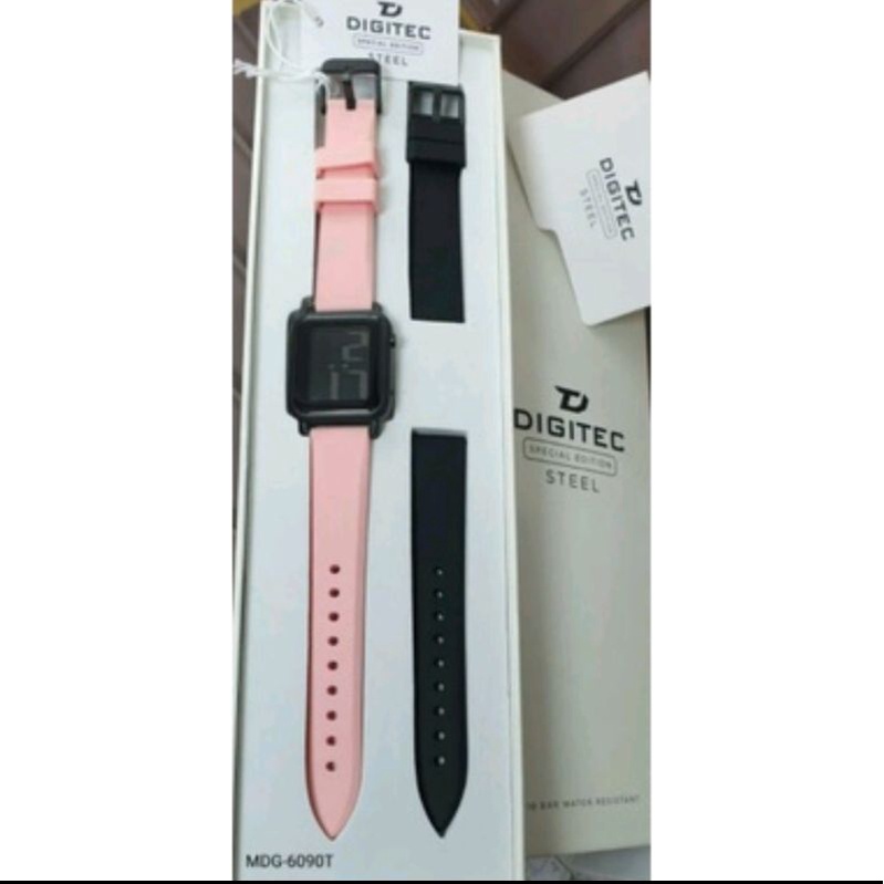 jam Digitec 6090 original jam tangan Digitec MDG 6090 / DG 6090 garansi