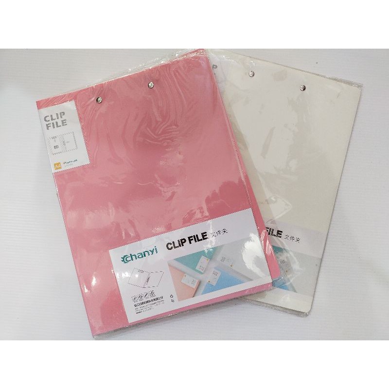 

Clip File + Papan Clipboard/Papan Ujian Multifungsi Aesthetic (Papan Board dan Spring File)