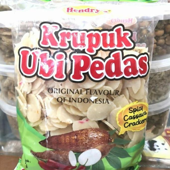 

kerupuk krupuk ubi pedas