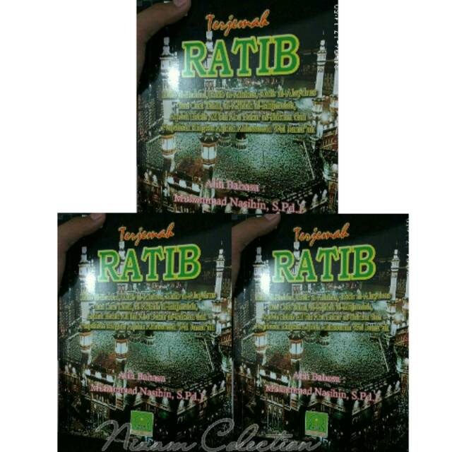 buku kitab wirid ratib al haddad al athos alaydrus terjemah amalan habaib