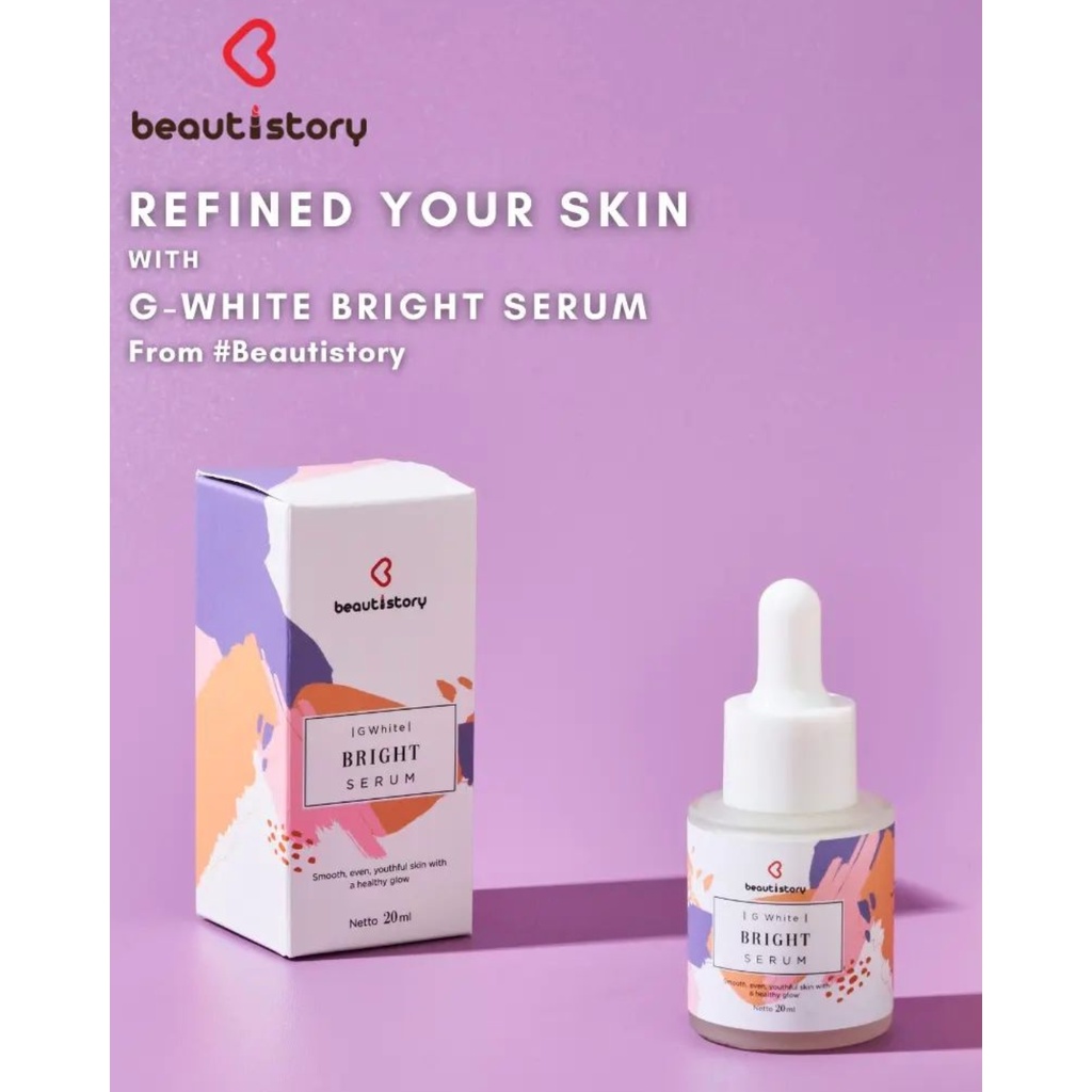 BEAUTISTORY moisturizer / facial wash / hydrate serum / brightening serum bright mencerahkan moist happy cream hya c face wajah muka mengatasi jerawat bruntusan beruntusan murah bpom melembabkan kulit kering oily berminyak bekas anti aging penuaan dini g