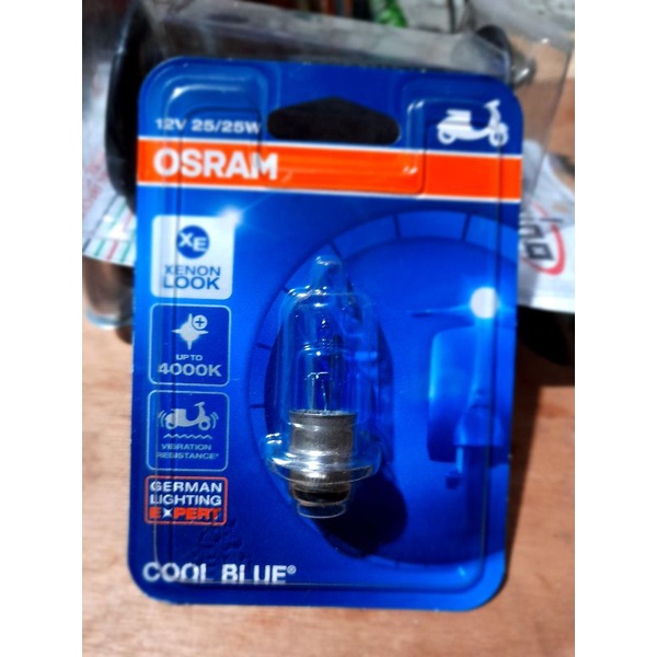 LAMPU  MOTOR VARIO OSRAM ORIGINAL 12V 25/25W