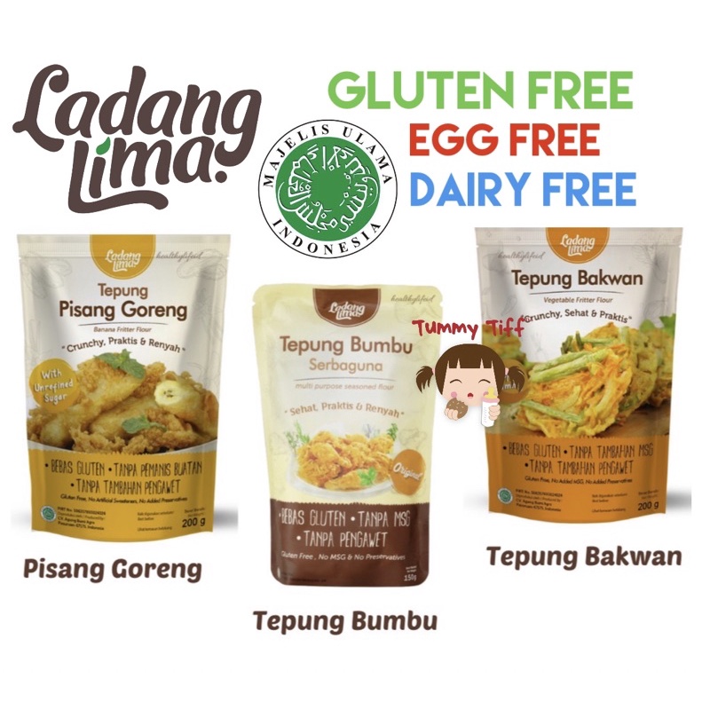 Ladang Lima Tepung Bumbu Goreng Sehat Serba Guna No MSG 150gr - Ladang Lima