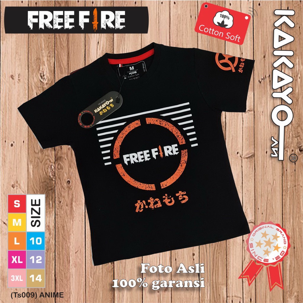 Kakayo Kids/kaos anak laki laki/baju anak cowok/atasan anak/baju anak jepang/sablon/distro /cotton