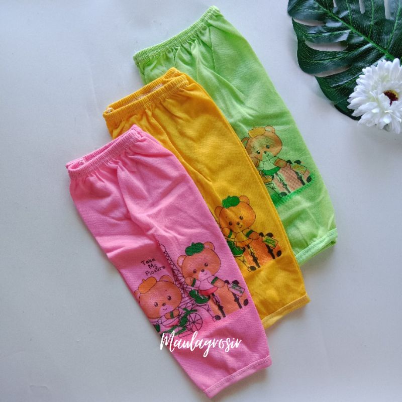 6 PCS Setelan Baju Bayi NewBorn Motif Lucu Lengan Panjang