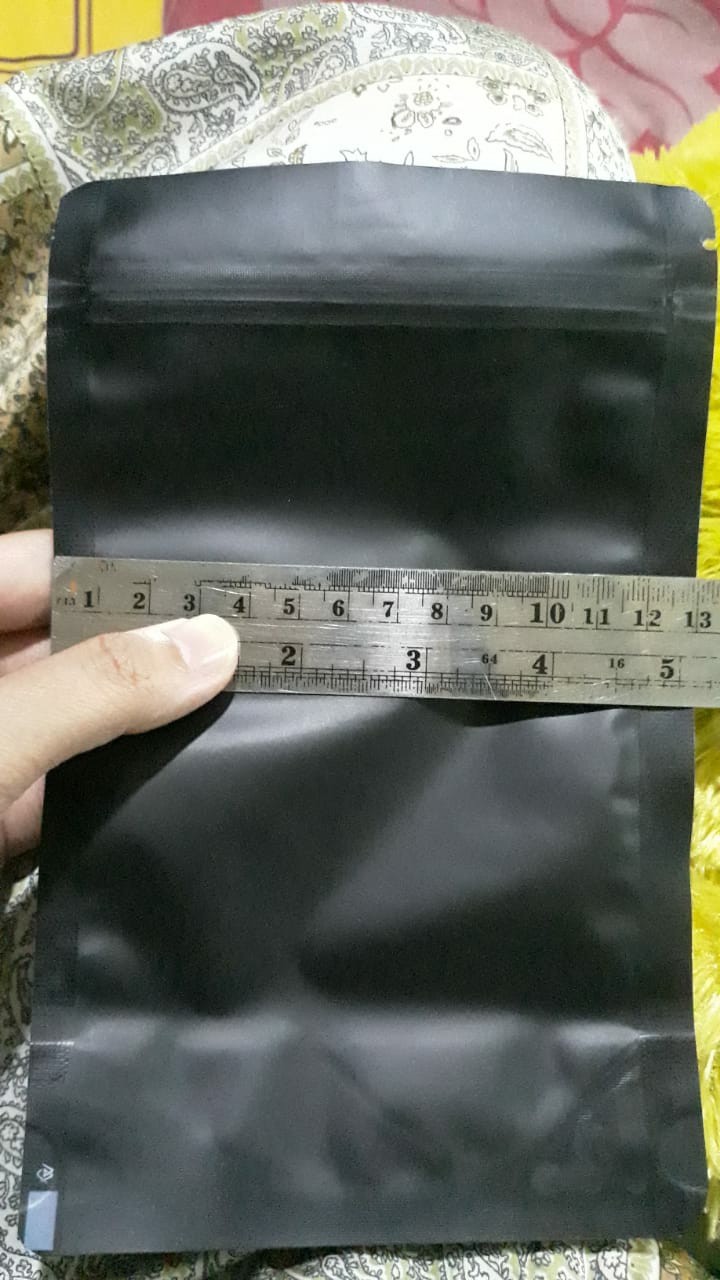 Standing Pouch Window Japan Desain 13 X 21 / Tempat Snack / Tempat Kopi / Kemasan Snack