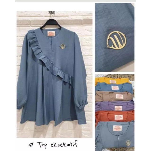 Top excekutif winody atasan wanita baju hits wanita baju import wanita