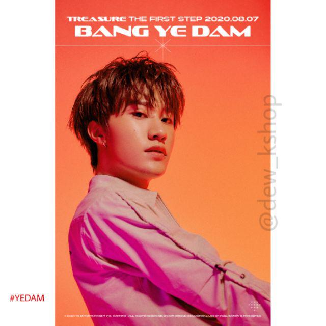 POSTER TREASURE <MASHIHO X ASAHI X BANG YE DAM> - INTRO POSTER-#YEDAM