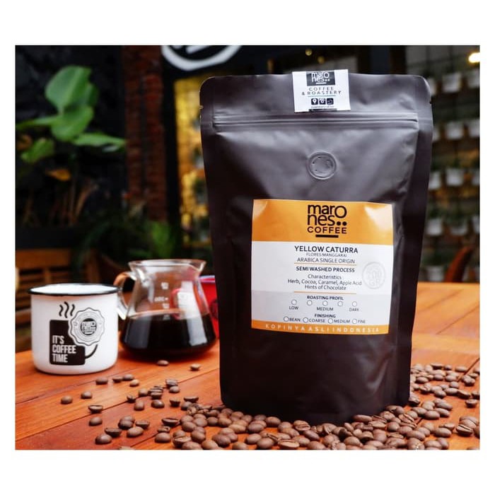 

KOPI YELLOW CATURRA (BUBUK/BIJI) 200 GRAM - kkp2240
