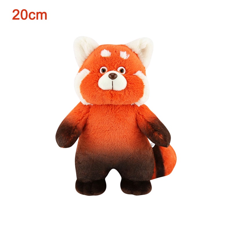 Disney Mainan Boneka Plush Bentuk Panda Kecil Warna Merah Untuk Hadiah Ulang Tahun / Liburan