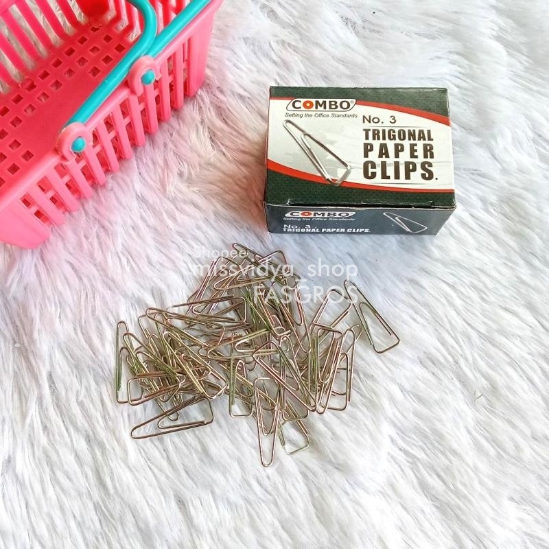 

Paper Clip Trigonal Combo | Clip Kertas