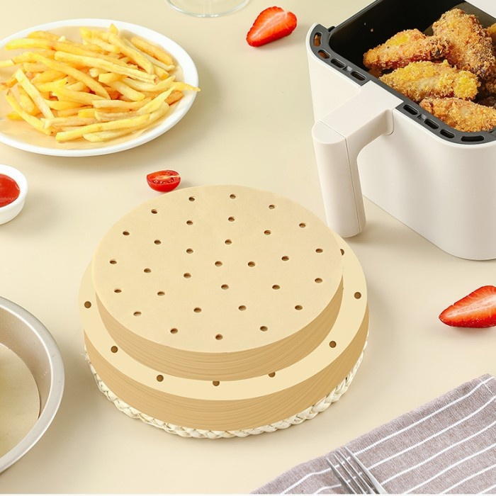 Kaulus Silicone oil paper air fryer mat 50lbr / kertas alas kukus/bake