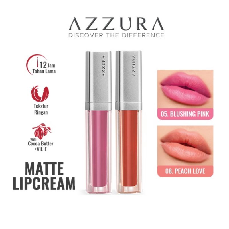 Azzura Lip Cream Ombre 4gr/Lip Cream Ombre