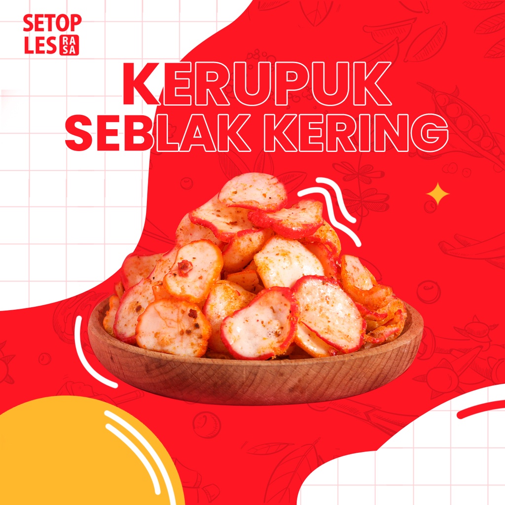 

KERUPUK SEBLAK KERING | SEBLAK BANTET | CAMILAN | MAKANAN RINGAN