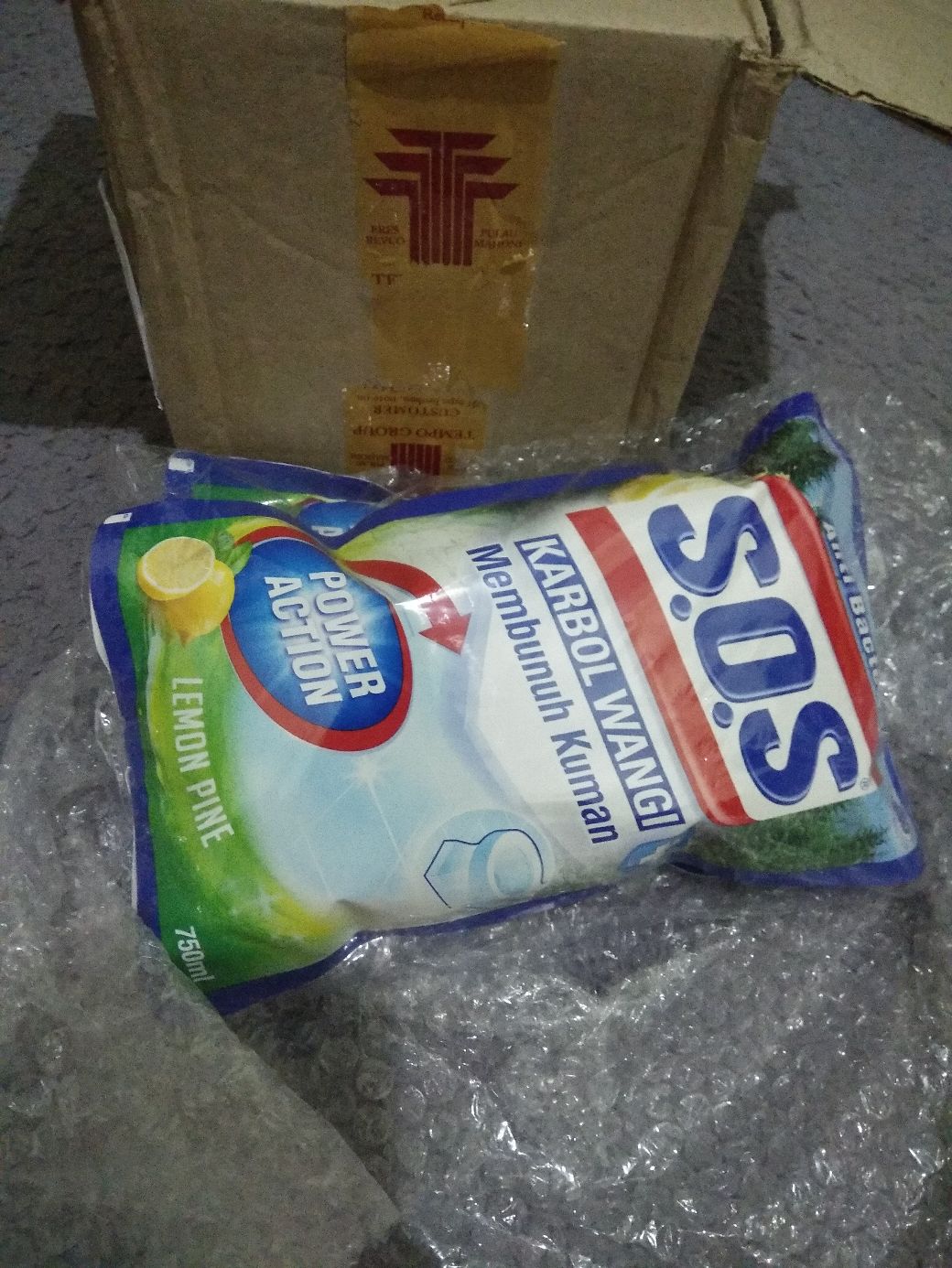 Sos Cairan Pembersih Karbol Refill [750 Ml]/2pcs