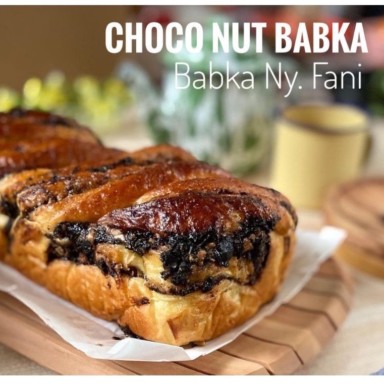 

Choco Nut Babka, Roti/Bread/Babka Ny. Fani