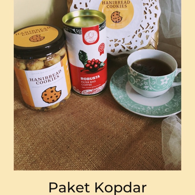 

Paket Kopdar Hampers Lebaran Kue Kering Hanibread Cookies