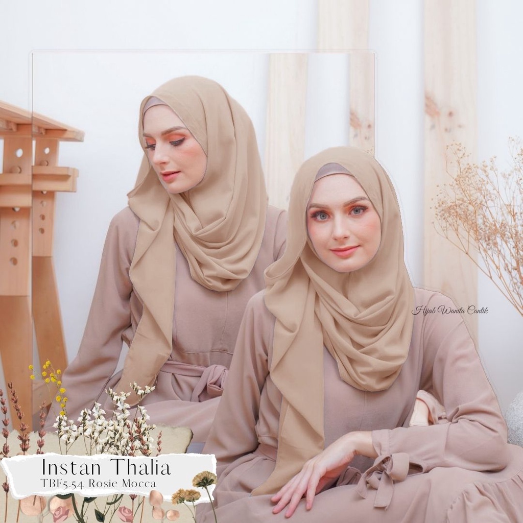 Hijabwanitacantik - Instan Thalia | Hijab Instan | Jilbab Instan-Rosie Mocca