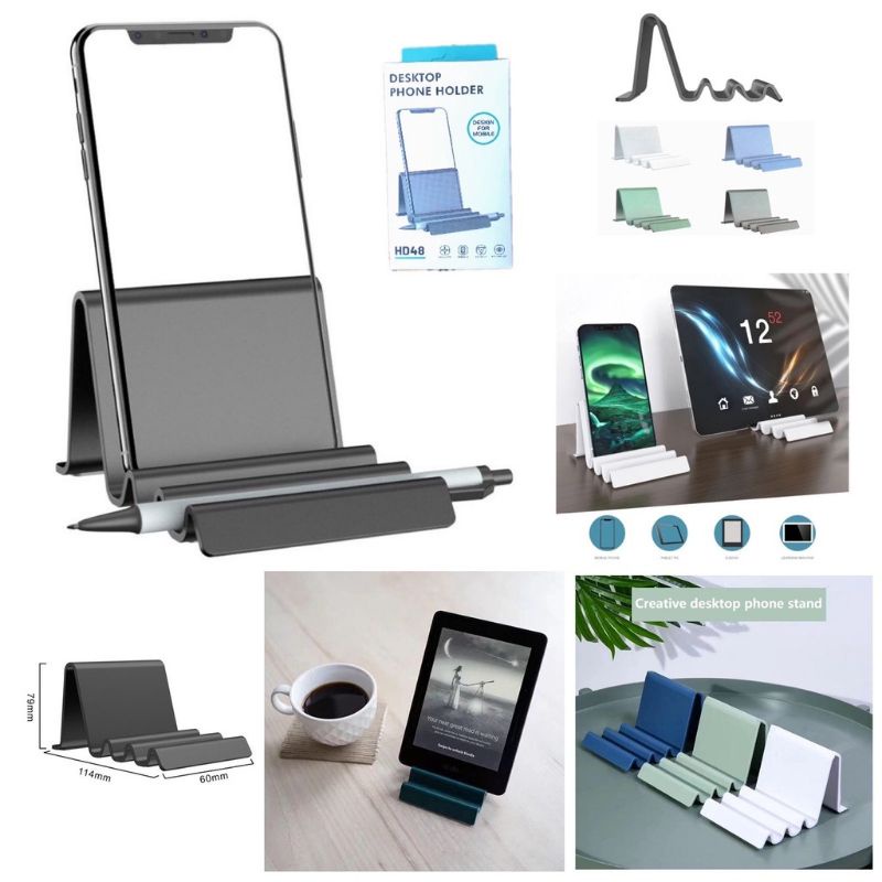 Phone Holder Tempat Dudukan HP Tablet Tab Stand DEKSTOP PHONE HOLDER