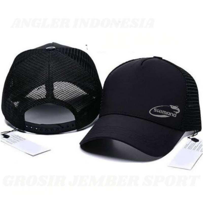 ⭐⭐⭐⭐⭐Topi mancing topi angler topi outdoor topi jaring pelindung panas