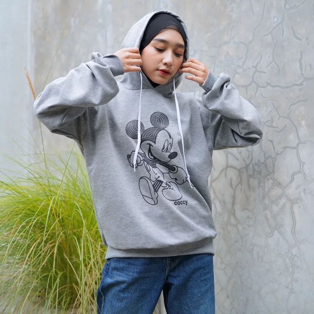 Hoodie Sweater MICKEY COCCY jaket wanita