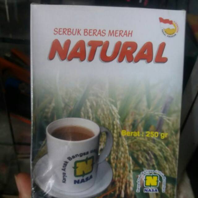 

serbuk beras merah