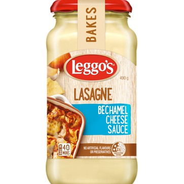 

LEGGOS LASAGNE BECHAMEL CHEESE SAUCE 490 GR