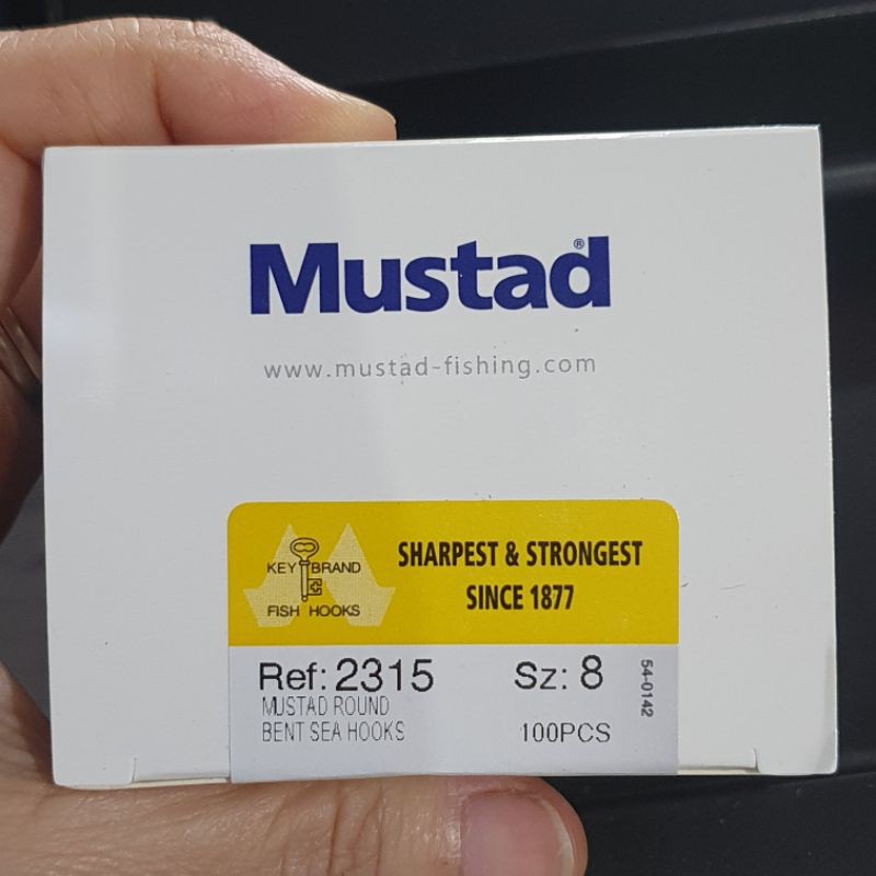 PANCING MUSTAD 2315 no. 1 - 5/ PANCING TAJUR / KAIL CAP KUNCI 2315