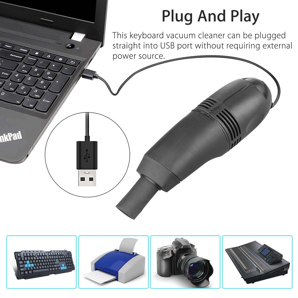 MINI VACUUM Mini Usb Vacuum Keyboard Cleaner Vakum Debu Laptop Komputer Printer