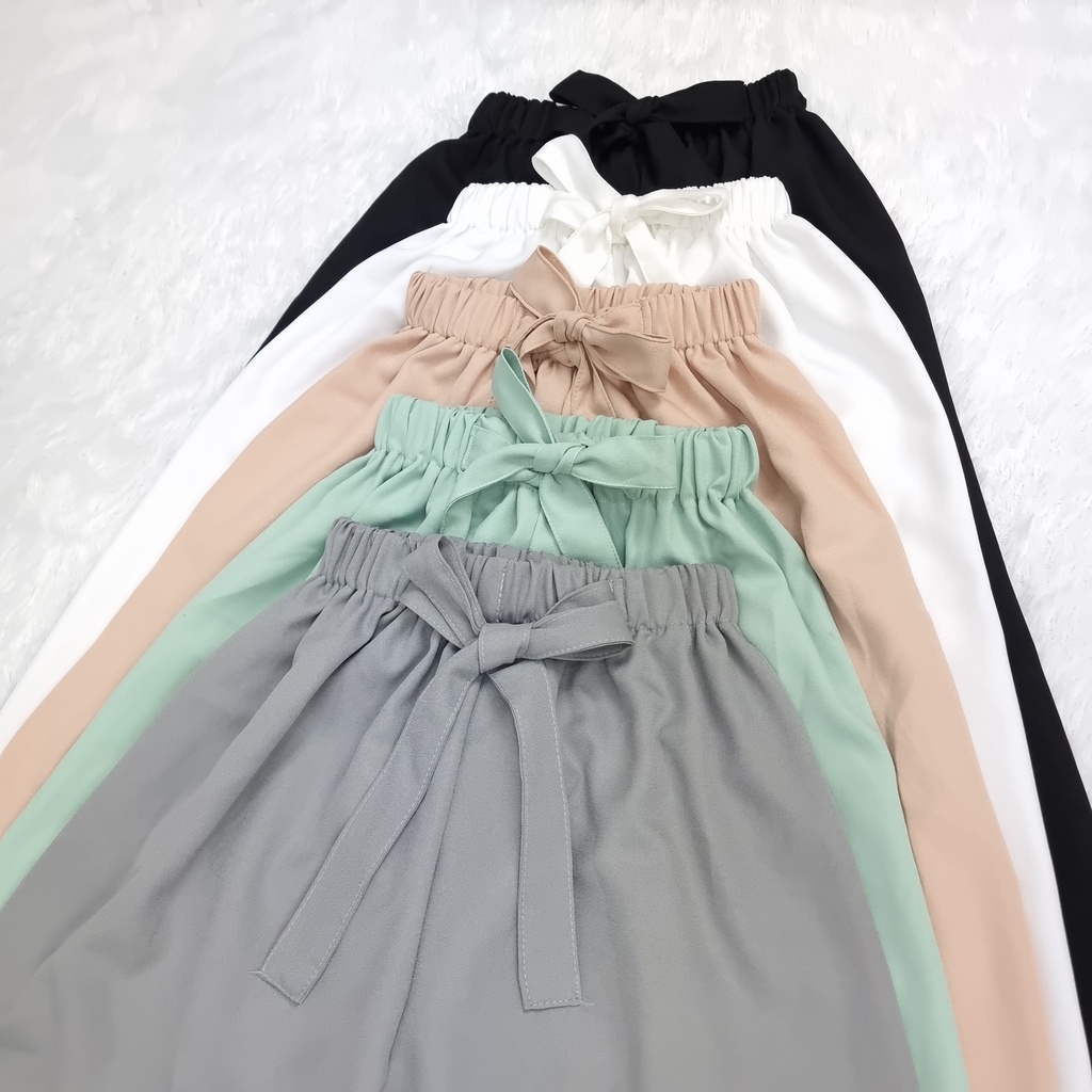 MixFashion.ID | KULOT RIBBON PANTS | VIONA KULOT | KULOT TERBARU | CELANA KULOT TALI PINGGANG | CELA