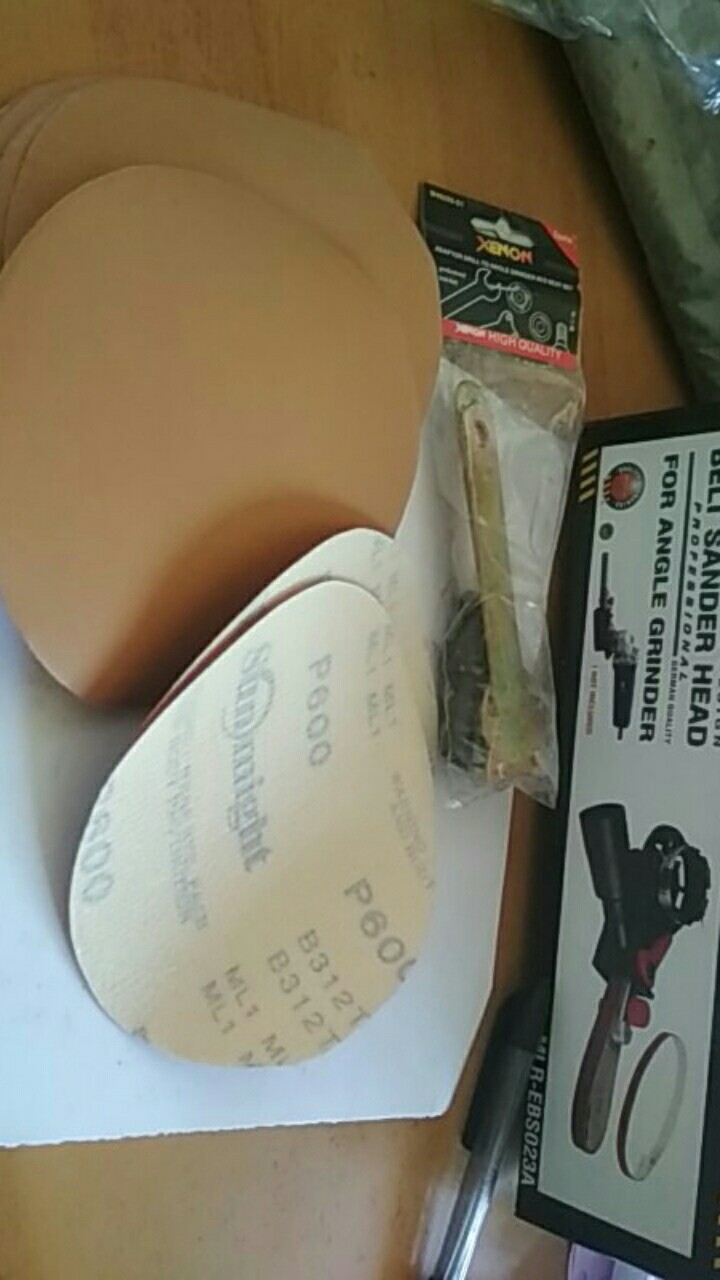 Amplas Bulat Velcro Gold 5 Inch Grit 600 - Amplas Tempel